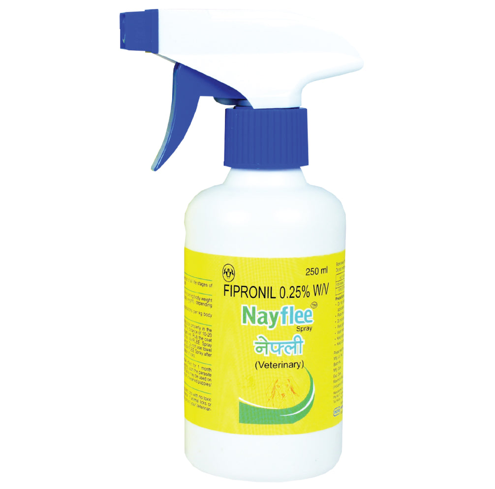Intas Nayflee Fipronil Spray for Dogs and Cats (100ml) image 2