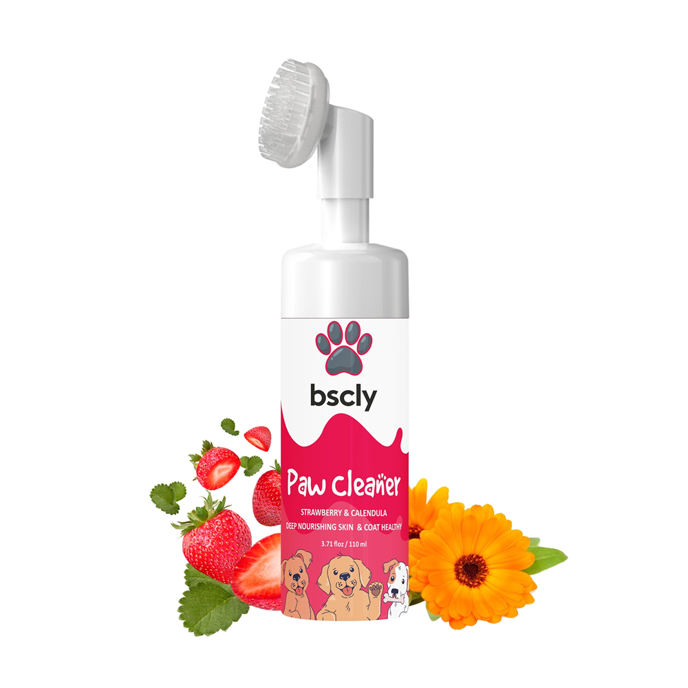 Bscly Paw Cleaner with Strawberry & Calendula for Dogs and Cats image 2