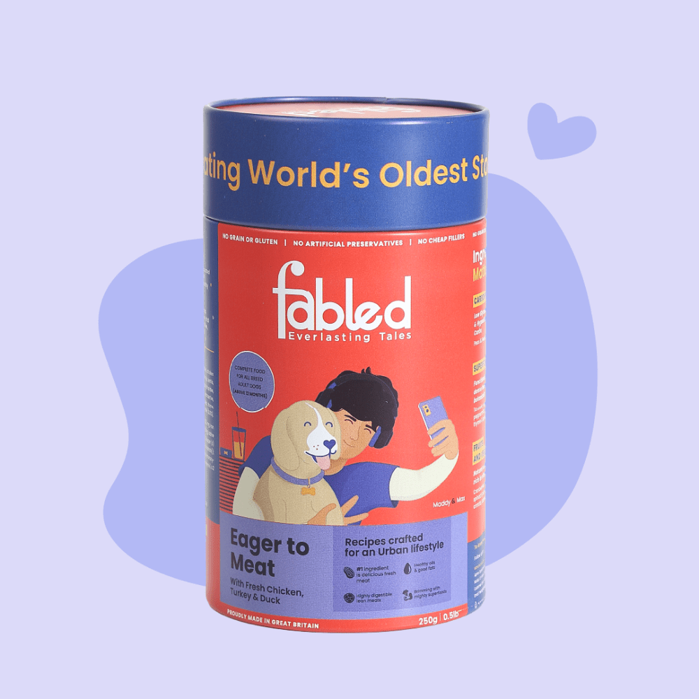 Fabled Eager to Meat Fresh Chicken Turkey and Duck Adult Dog Dry Food image 2