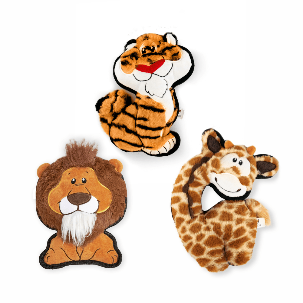 Barkbutler x Fofos Safari Line Tiger Plush Toy for Dogs image 7