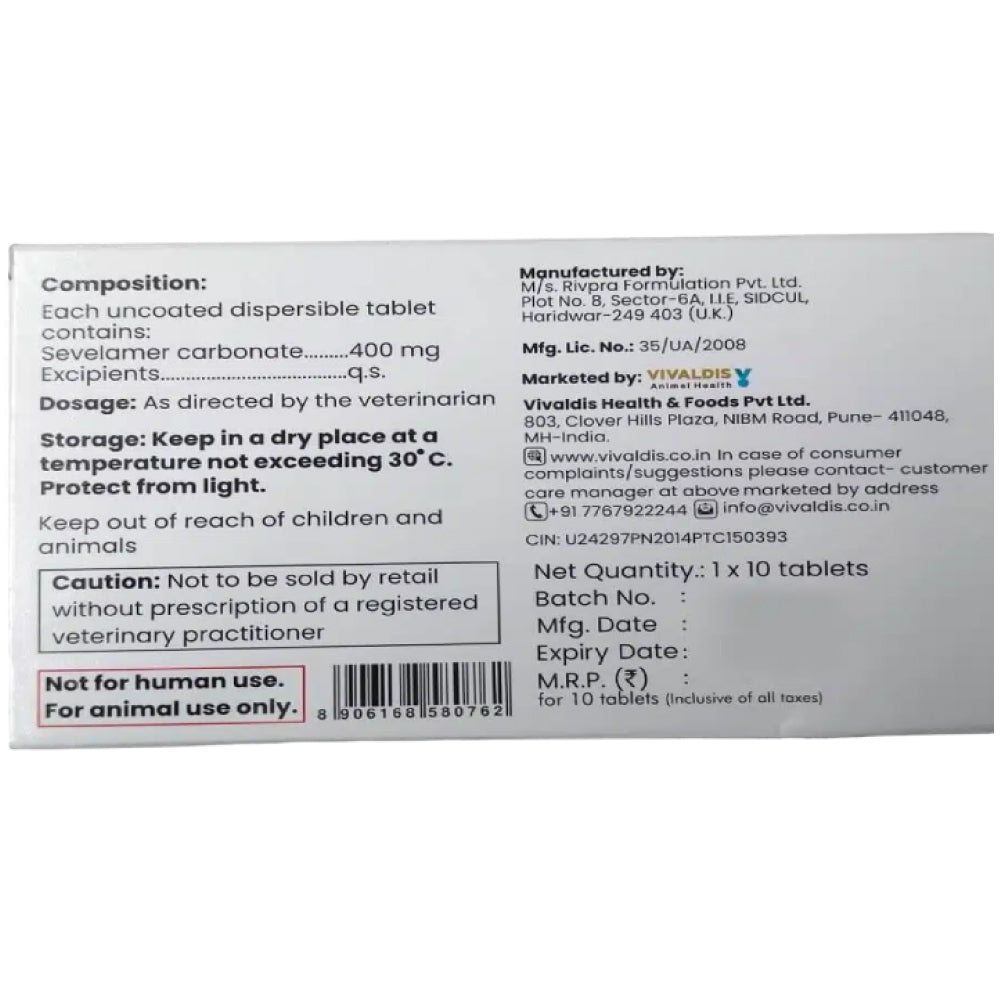 Vivaldis Seveclear Tablets for Dogs and Cats (10 Tablets) image 5