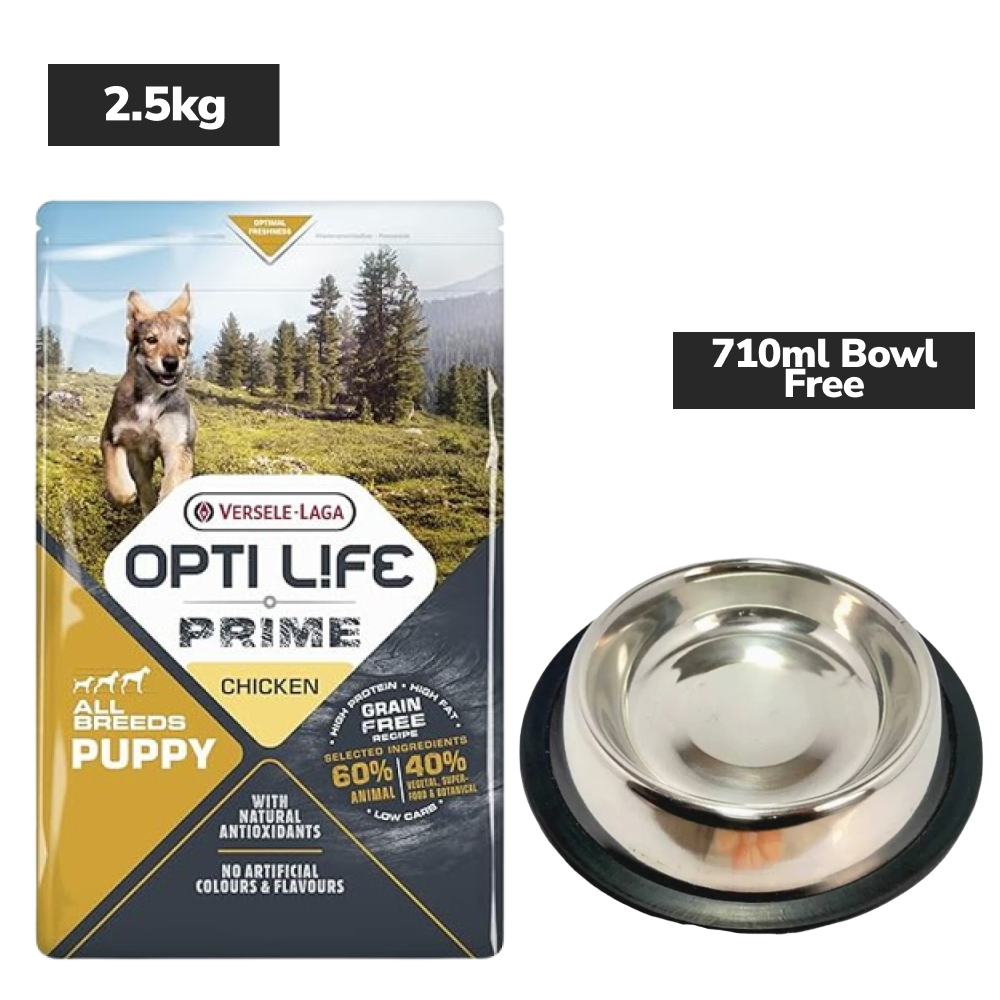 Versele Laga Opti Life Prime Chicken Puppy Dog Dry Food image 2