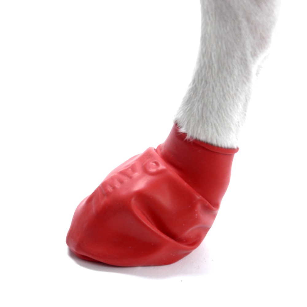 Protex PawZ Disposable and Reusable Boots for Dogs (Red) image 3