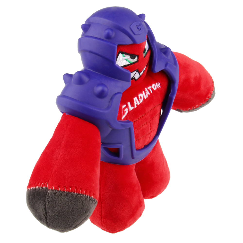 GiGwi Gladiator with Squeaker Inside Toy for Dogs (Red) image 5