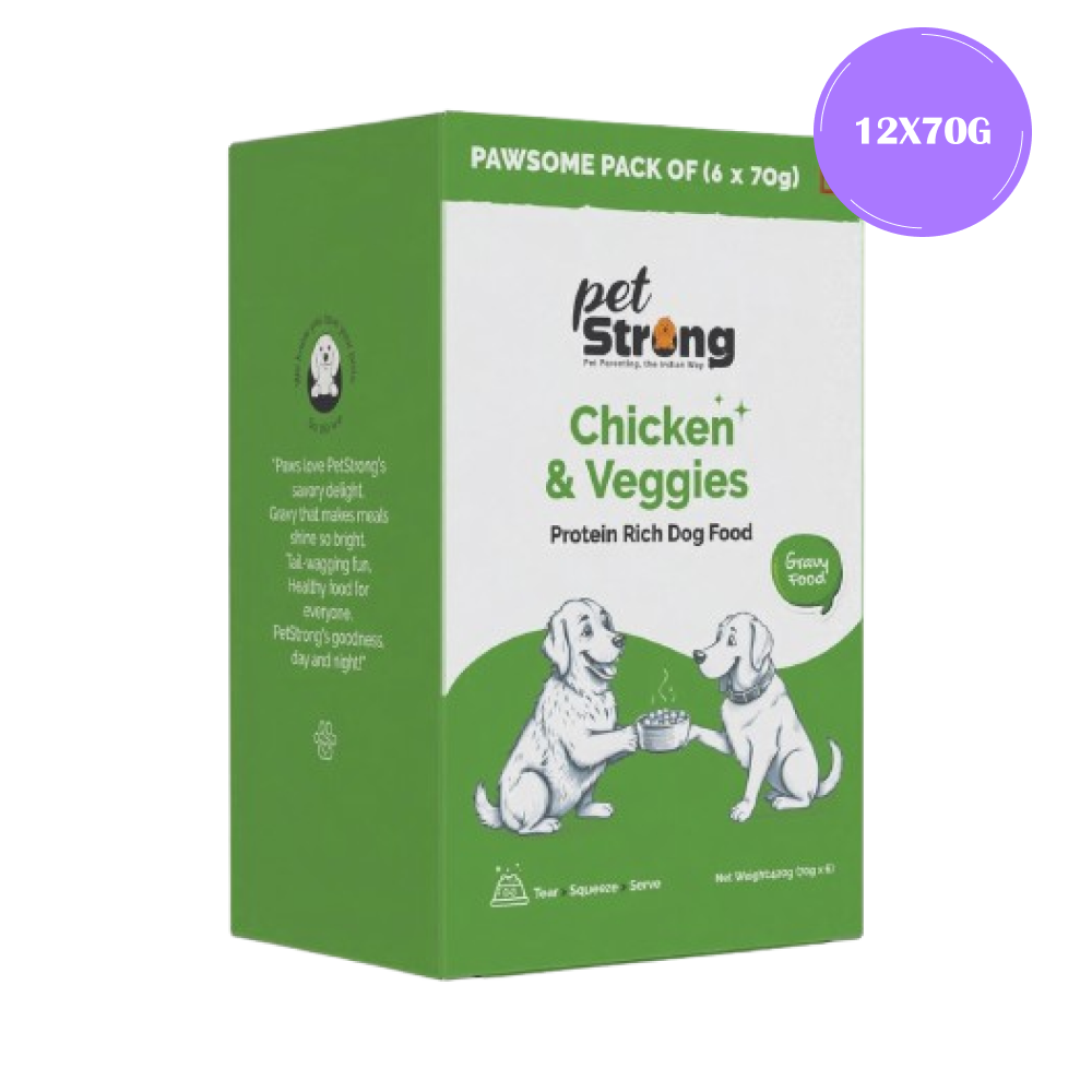 PetStrong Chicken and Veggies in Gravy Wet Food for Dogs image 9