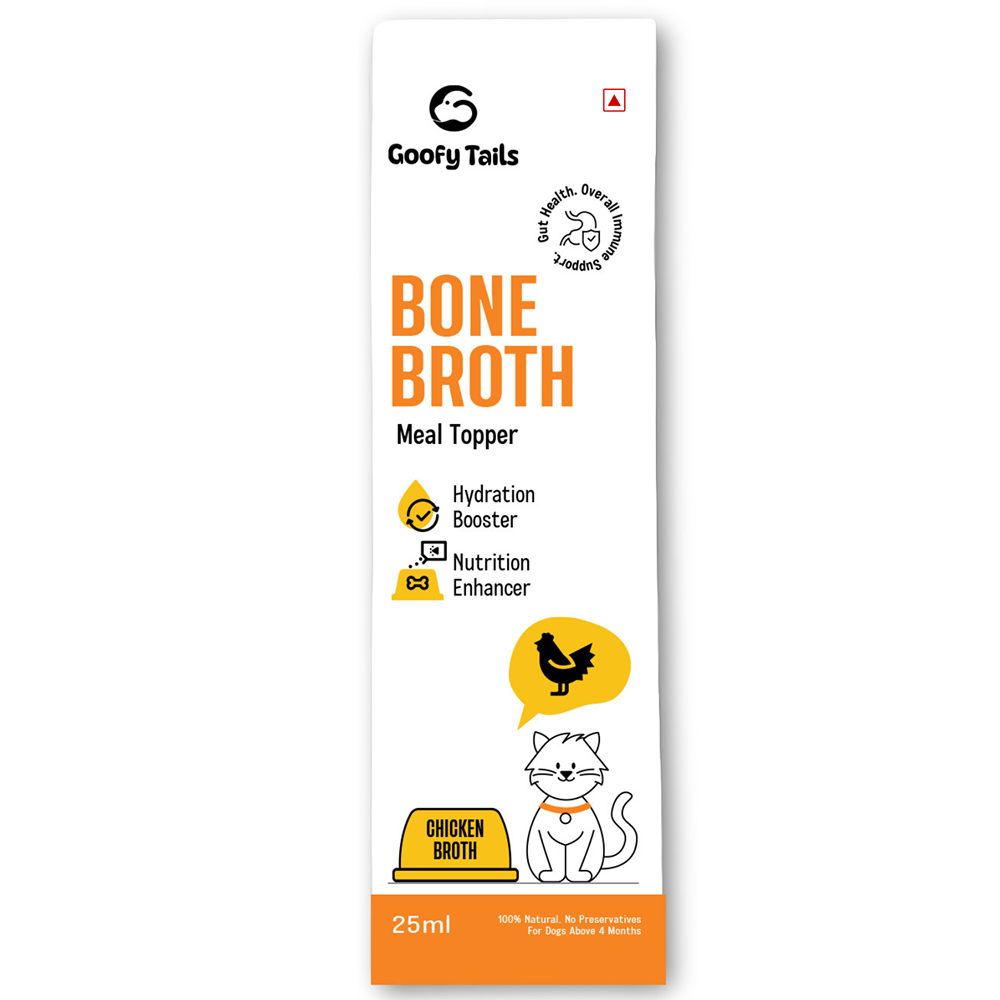 Goofy Tails Chicken Bone Broth Cat