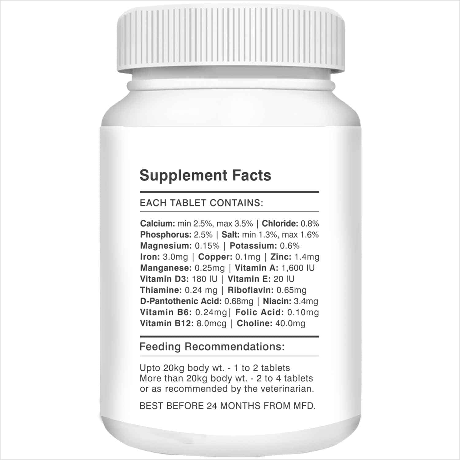 Drools Absolute Vitamin and Absolute Calcium Dog Supplement Tablets Combo image 9