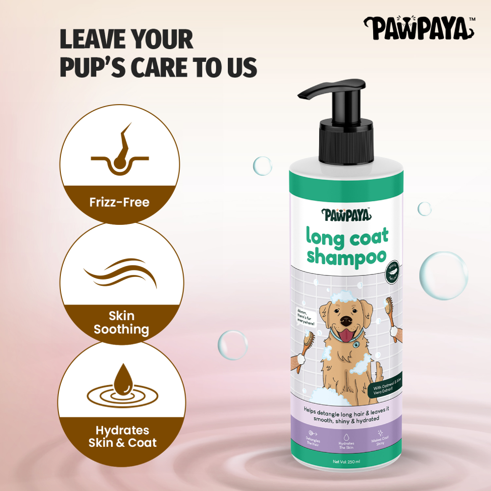 Pawpaya Long Coat Shampoo for Dogs image 5