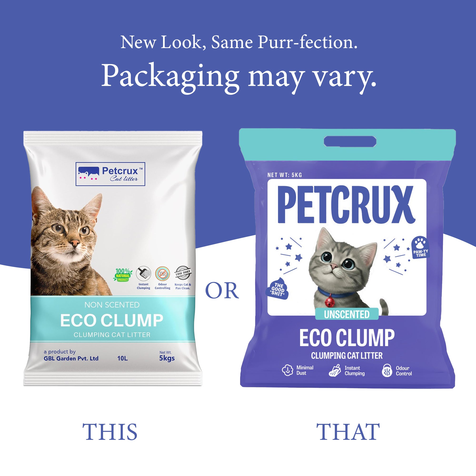 Petcrux Eco Clump Bentonite Unscented Cat Litter image 4