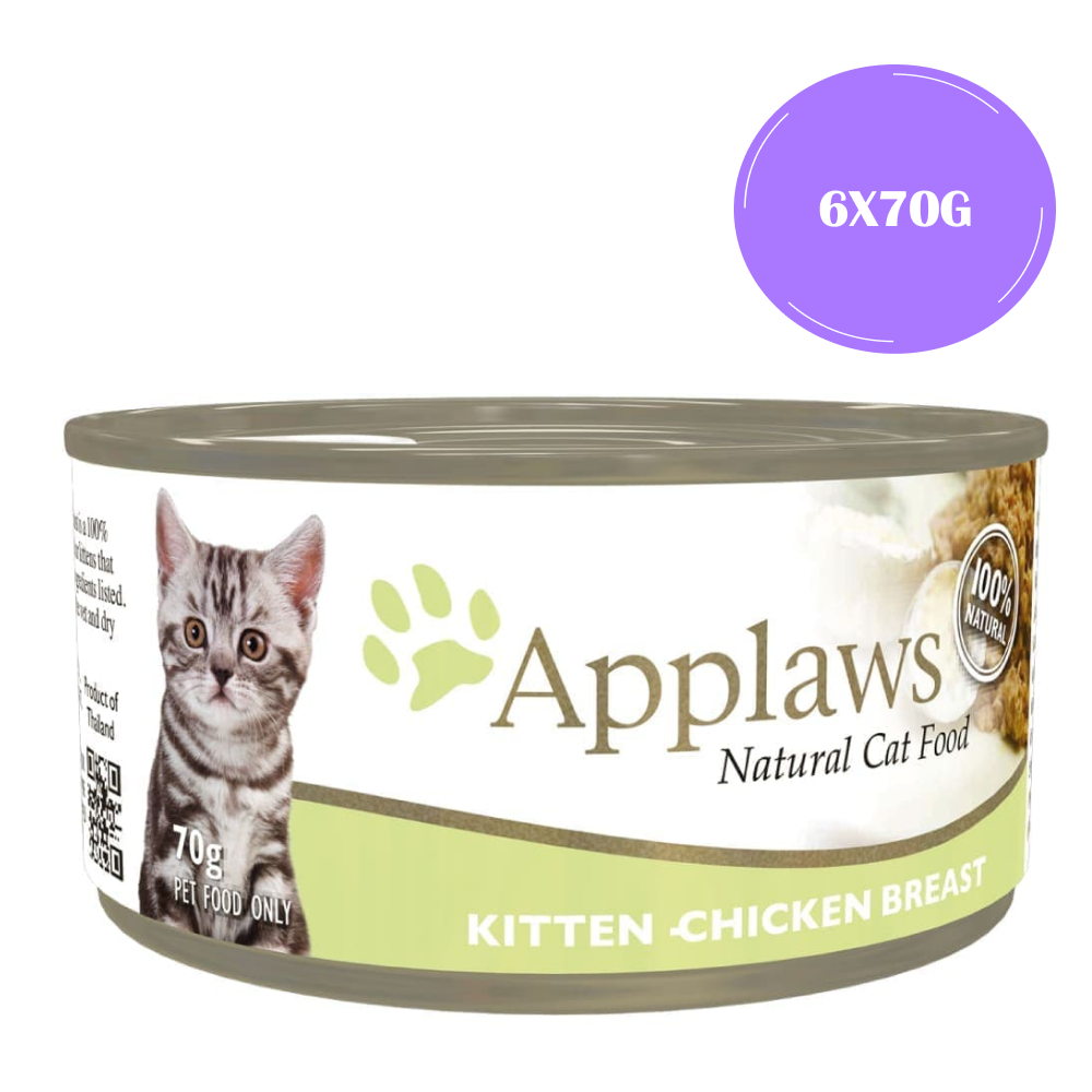 Applaws Chicken Breast Tinned Kitten Wet Food image 8