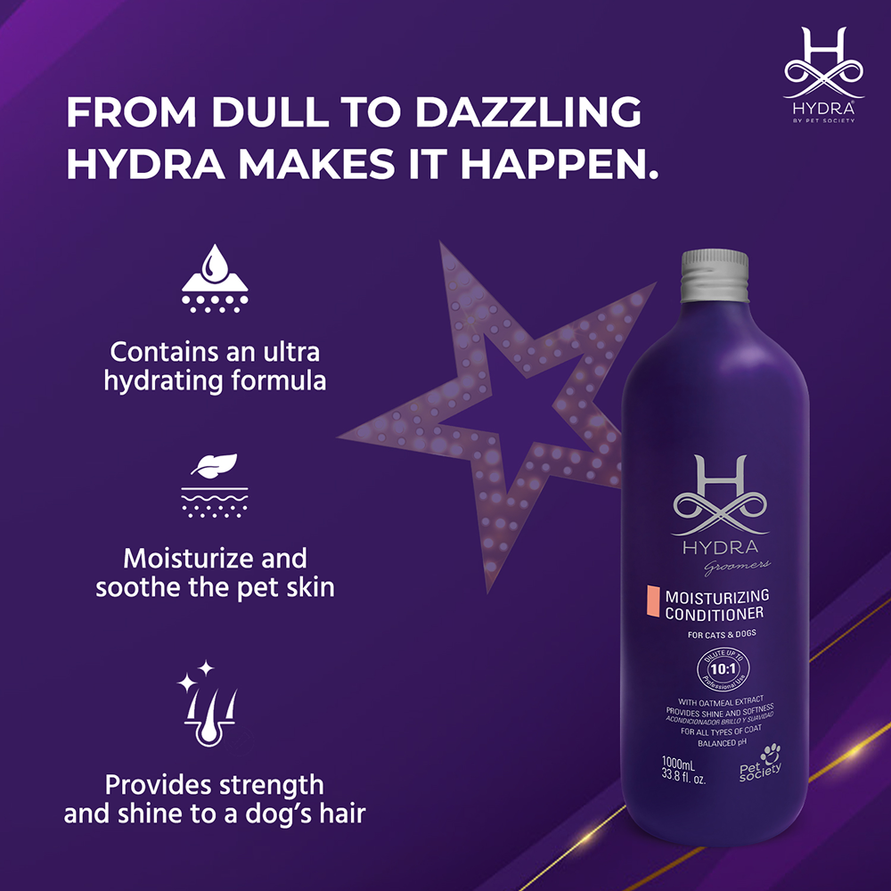 Hydra Groomers Oatmeal Moisturizing Conditioner for Cats & Dogs image 2