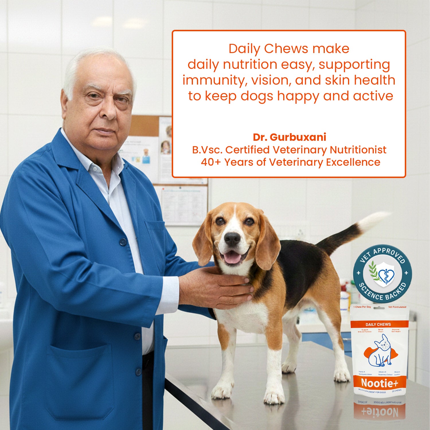 Nootie+ Multivitamin Daily Chews Supplement for Dogs image 6