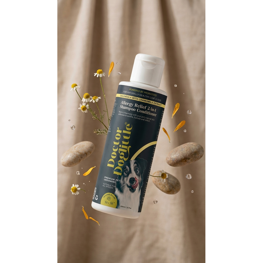 Doctor Doglittle Probiotic Allergy Relief 2 in 1 Shampoo Conditioner for Dogs image 4