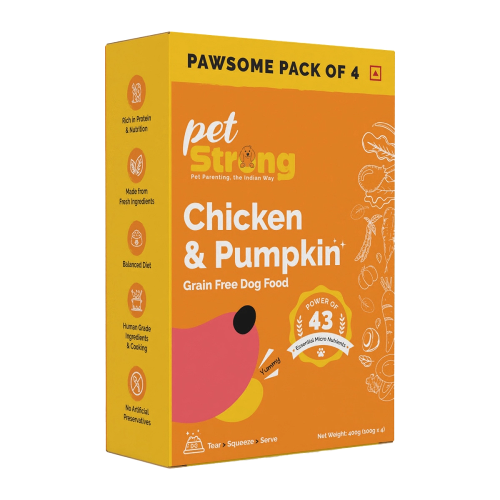 PetStrong Chicken and Pumpkin Grain Free Fresh Food for Dogs image 4
