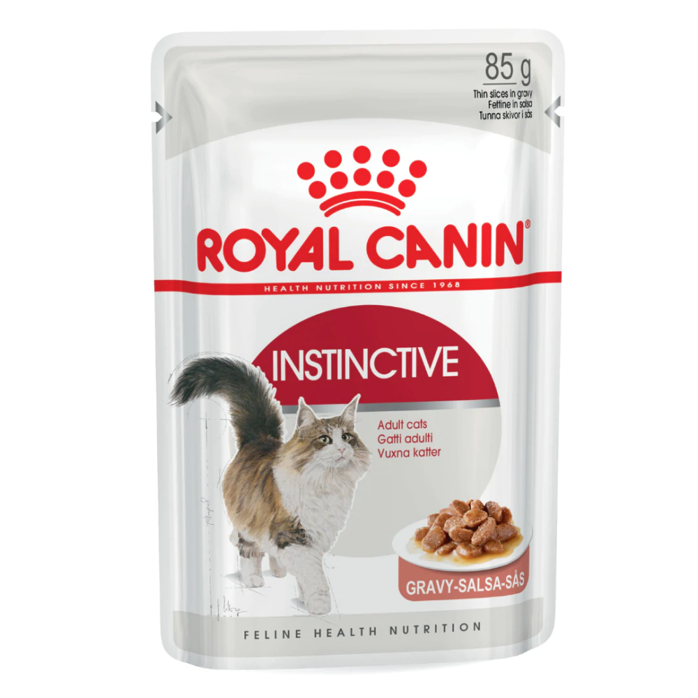 Royal Canin Fit 32 Dry Food and Instinctive Adult Gravy Cat Wet Food Combo image 9