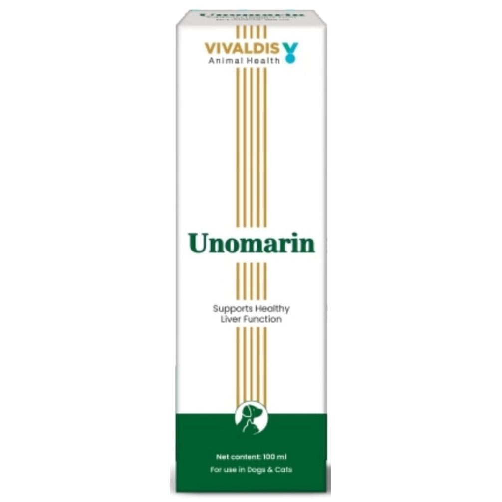 Vivaldis Unomarin Syrup Liver Rejuvenator for Dogs & Cats image 2