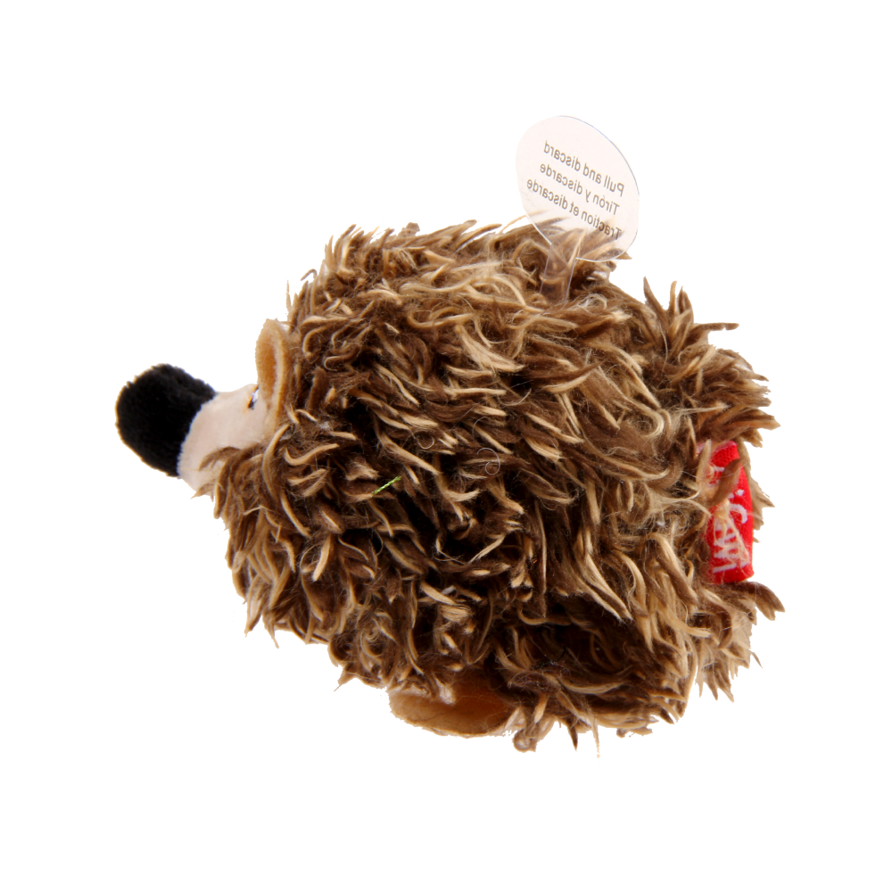 GiGwi Melody Chaser with Motion Activated Sound Chip Hedgedog Toy for Cats (Brown) image 6