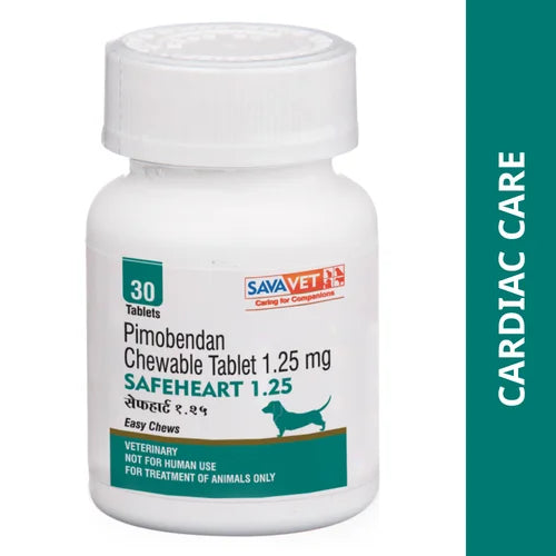 Savavet Safeheart (Pimobendan) Tablet for Dogs (pack of 30 tablets) image 1