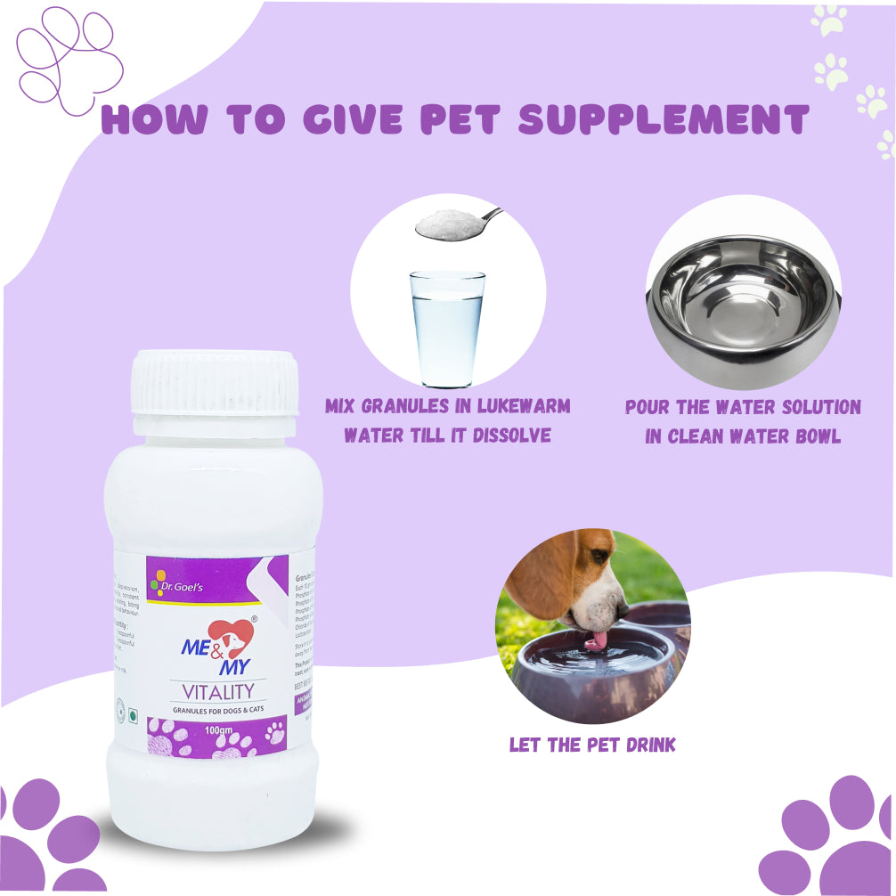 Dr Goel's Me & My Vitality Supplements for Dogs and Cats image 4