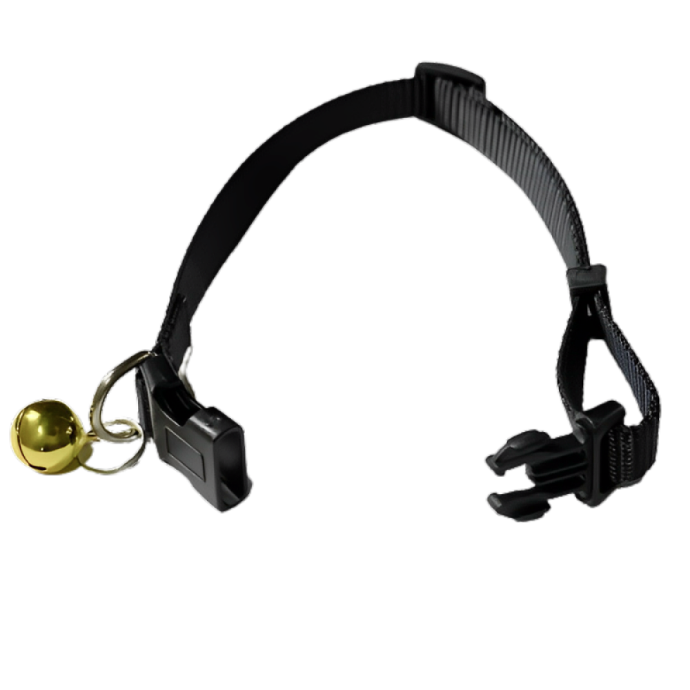 Skatrs Adjustable Collar with Bell for Cats & Kittens Lime Green and Black Combo image 7