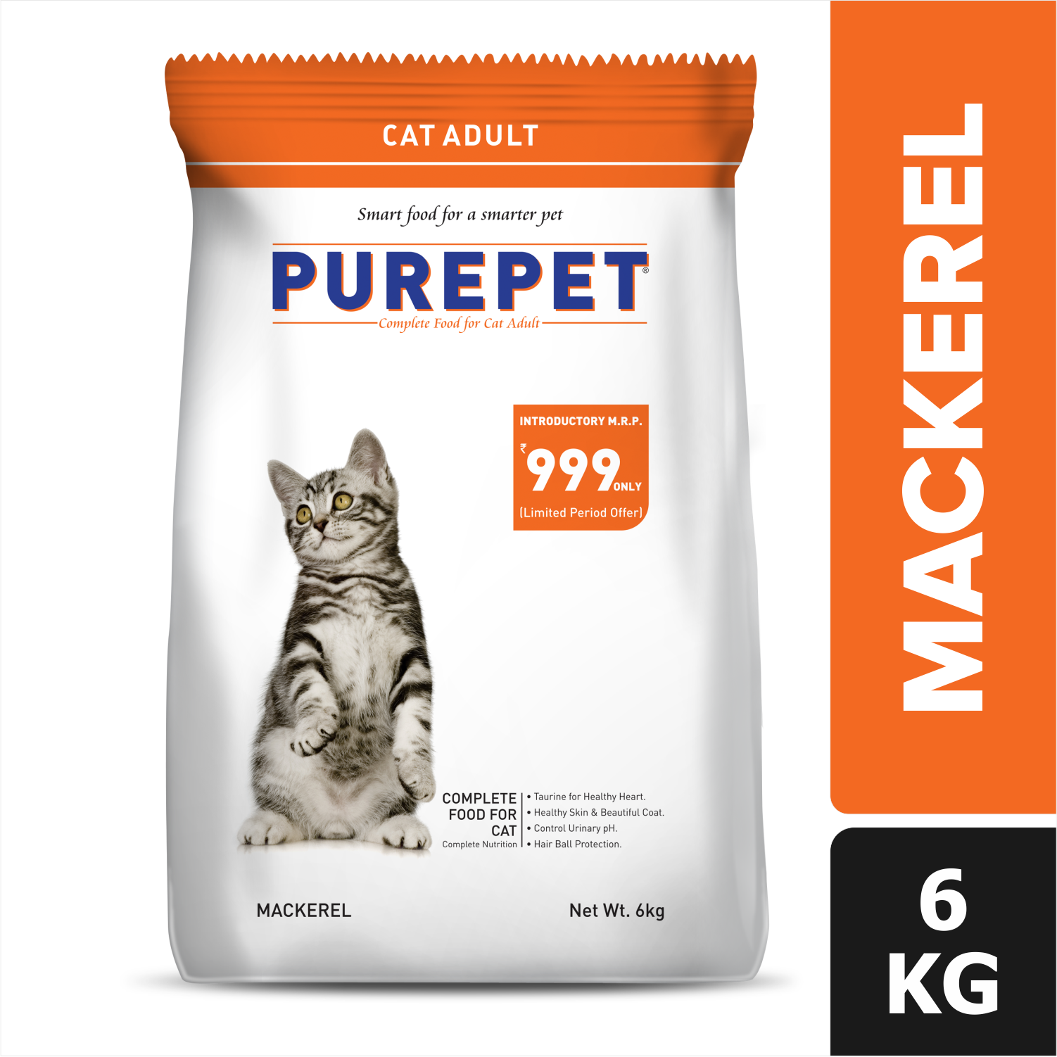 Purepet Tuna and Salmon and Mackerel Adult Dry Cat Food Combo image 6