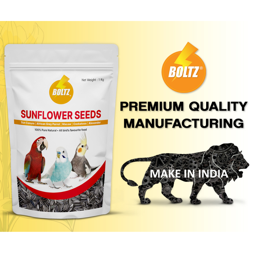 Boltz Striped Sunflower Seeds Bird Food image 3