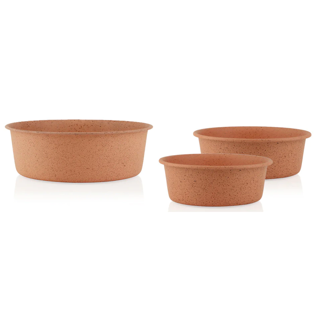 Pawpourri Speckle Bowl for Dogs and Cats (Peach) image 2