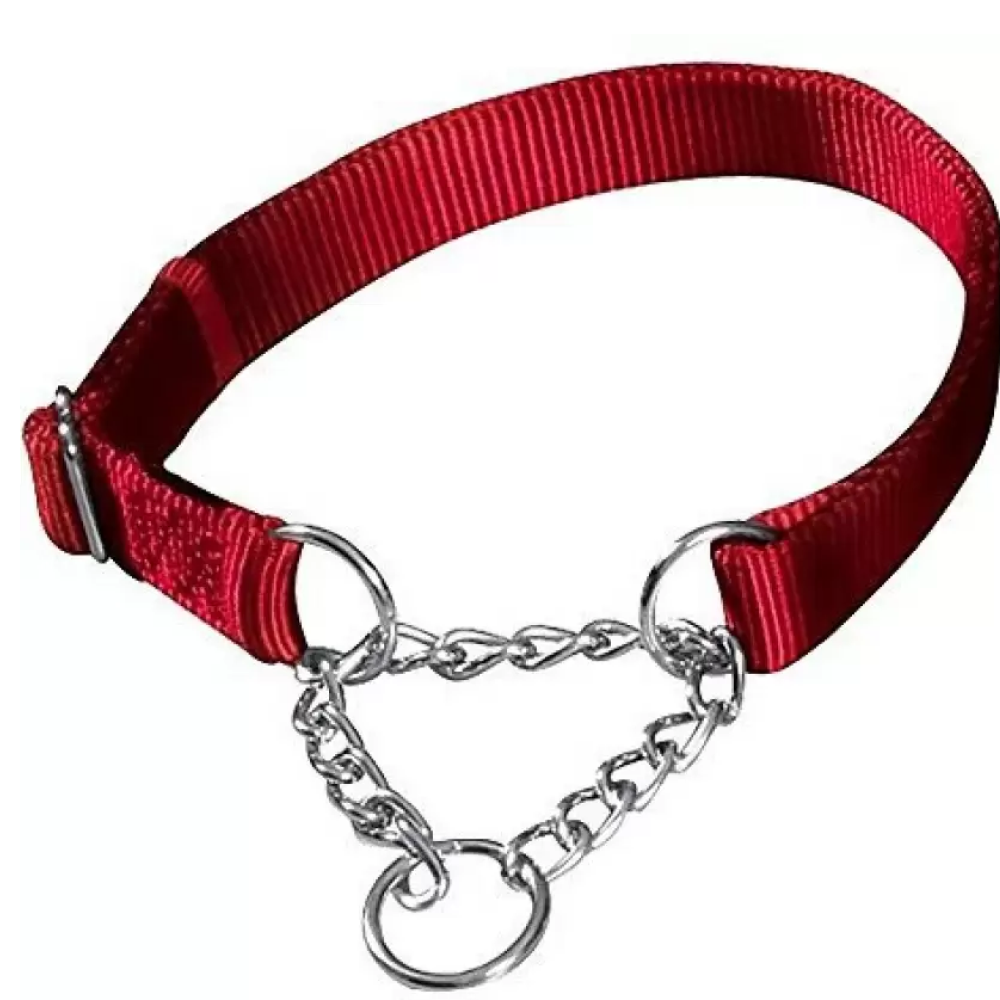 Trixie Premium Choke Collar for Dogs (Cherry Red) image 3