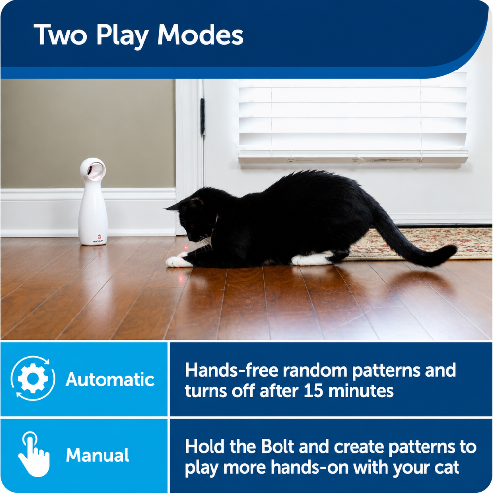 PetSafe FroliCat Bolt Automatic Laser Toy for Cats image 7