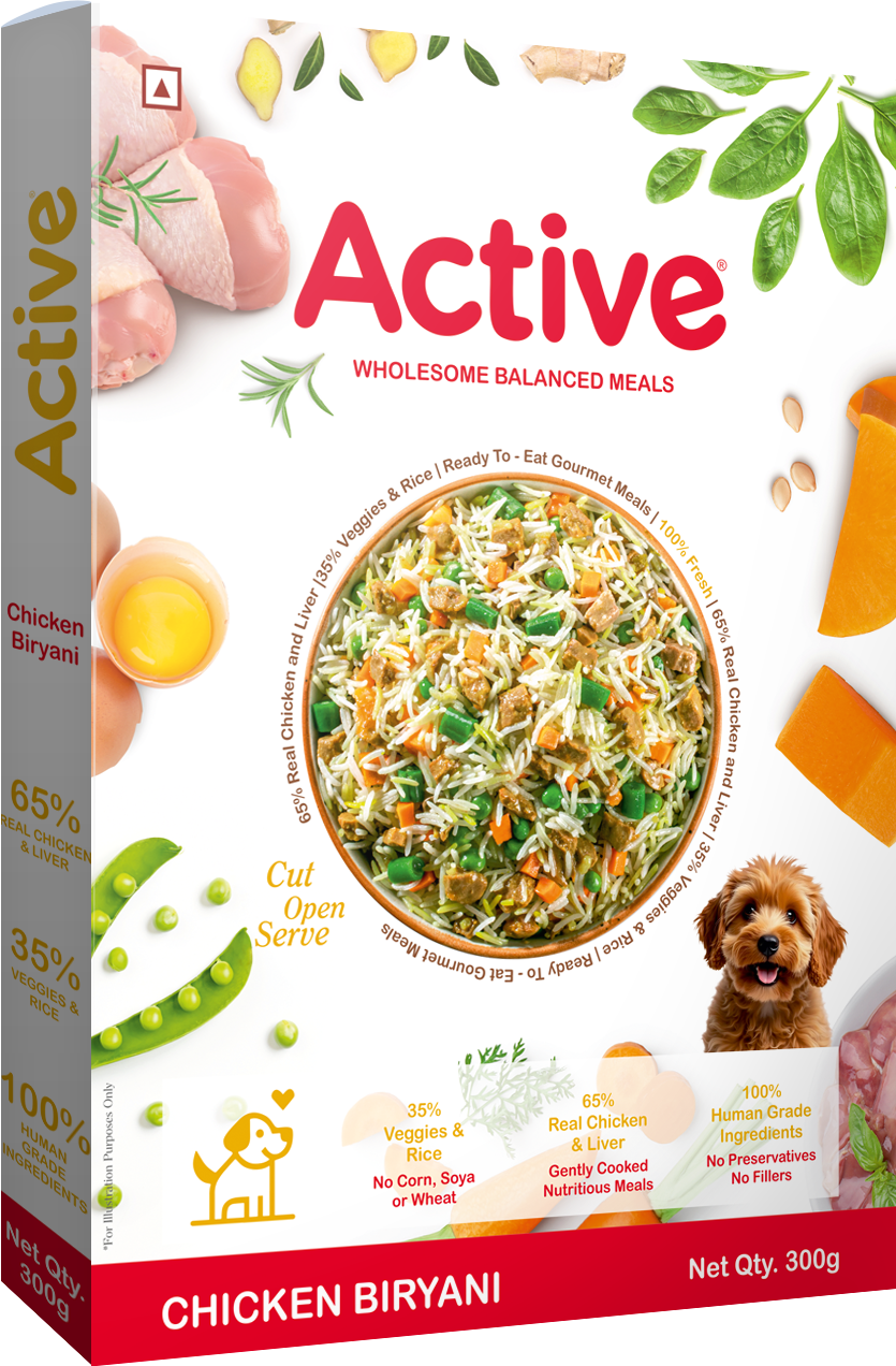Active Chicken Biryani Fresh Food for Dogs (Buy 1 Get 1) image 9