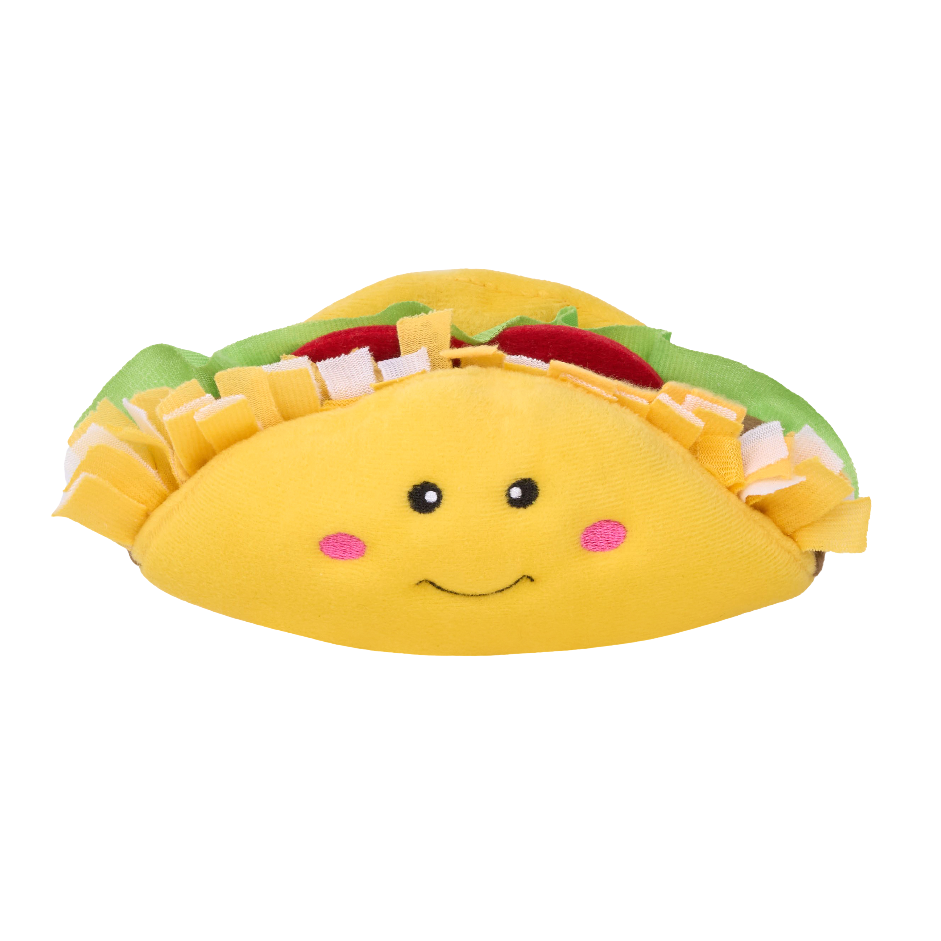 Zippy Paws NomNomz Taco Plush Toy for Dogs