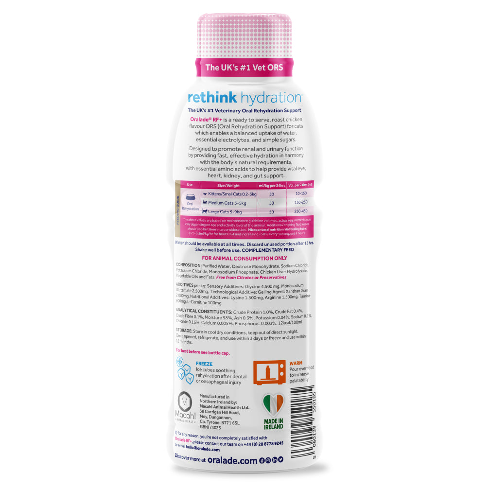 Oralade Advanced RF+ Oral Rehydration Support for Cats image 4
