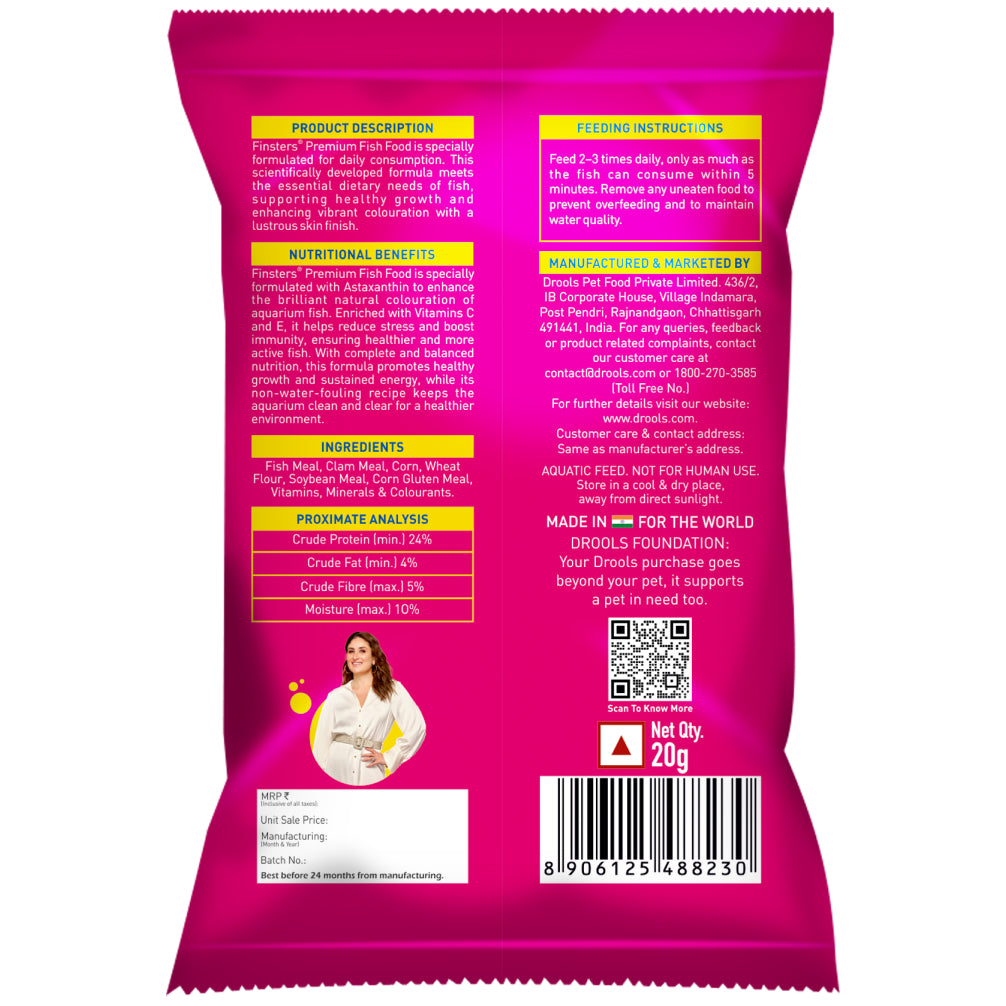 Drools Finsters Premium Fish Food image 7