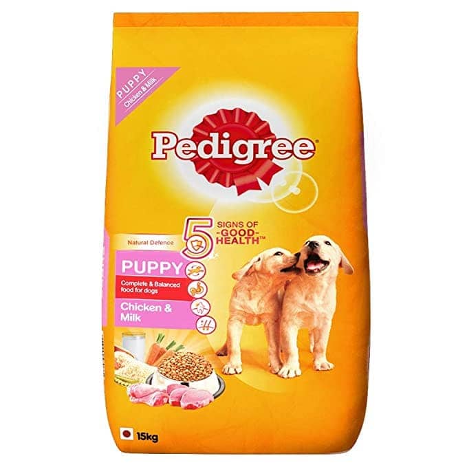 Pedigree Chicken and Milk Dry and Chicken Chunks in Gravy Wet Puppy Food Combo image 4