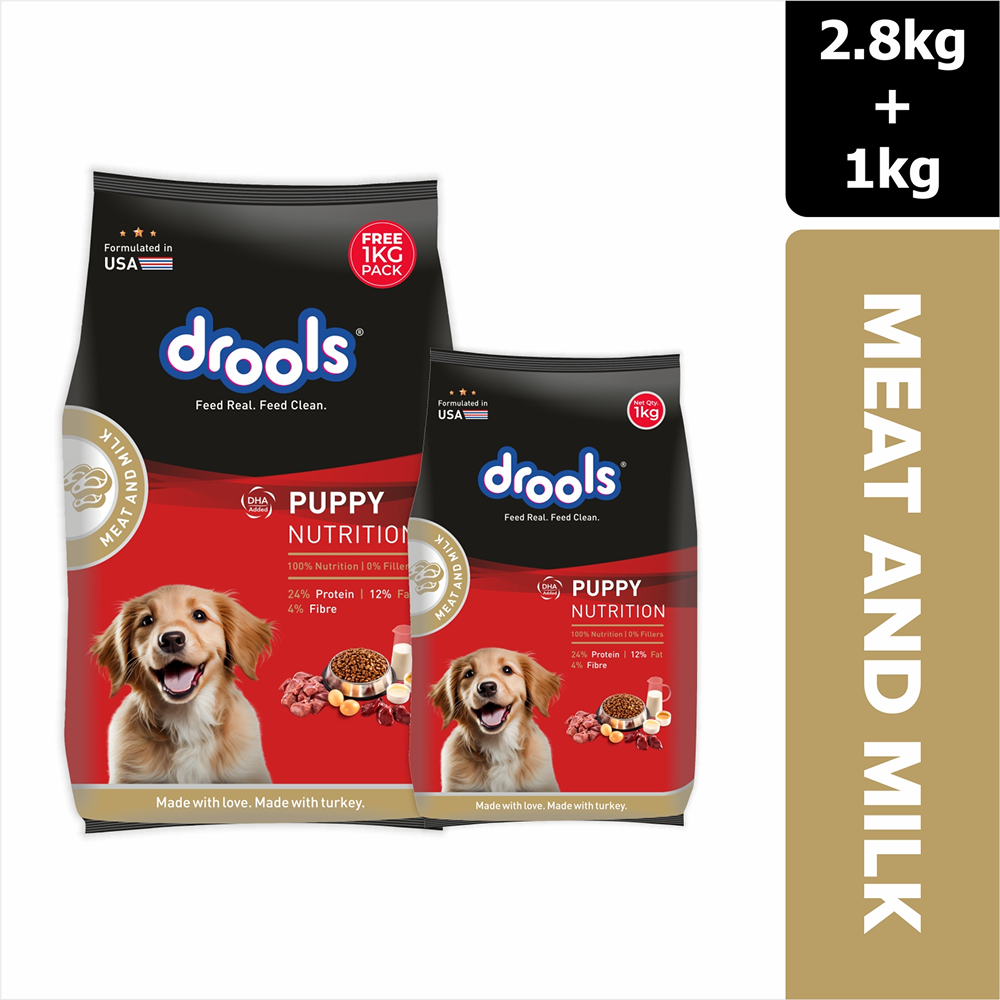 Drools Meat and Milk Puppy Dog Dry Food