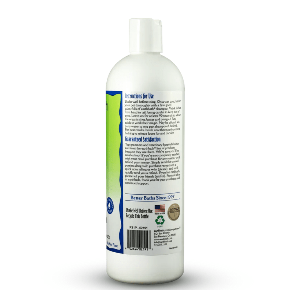 EarthBath Shed Control Green Tea & Awapuhi Shampoo for Dogs and Cats image 4