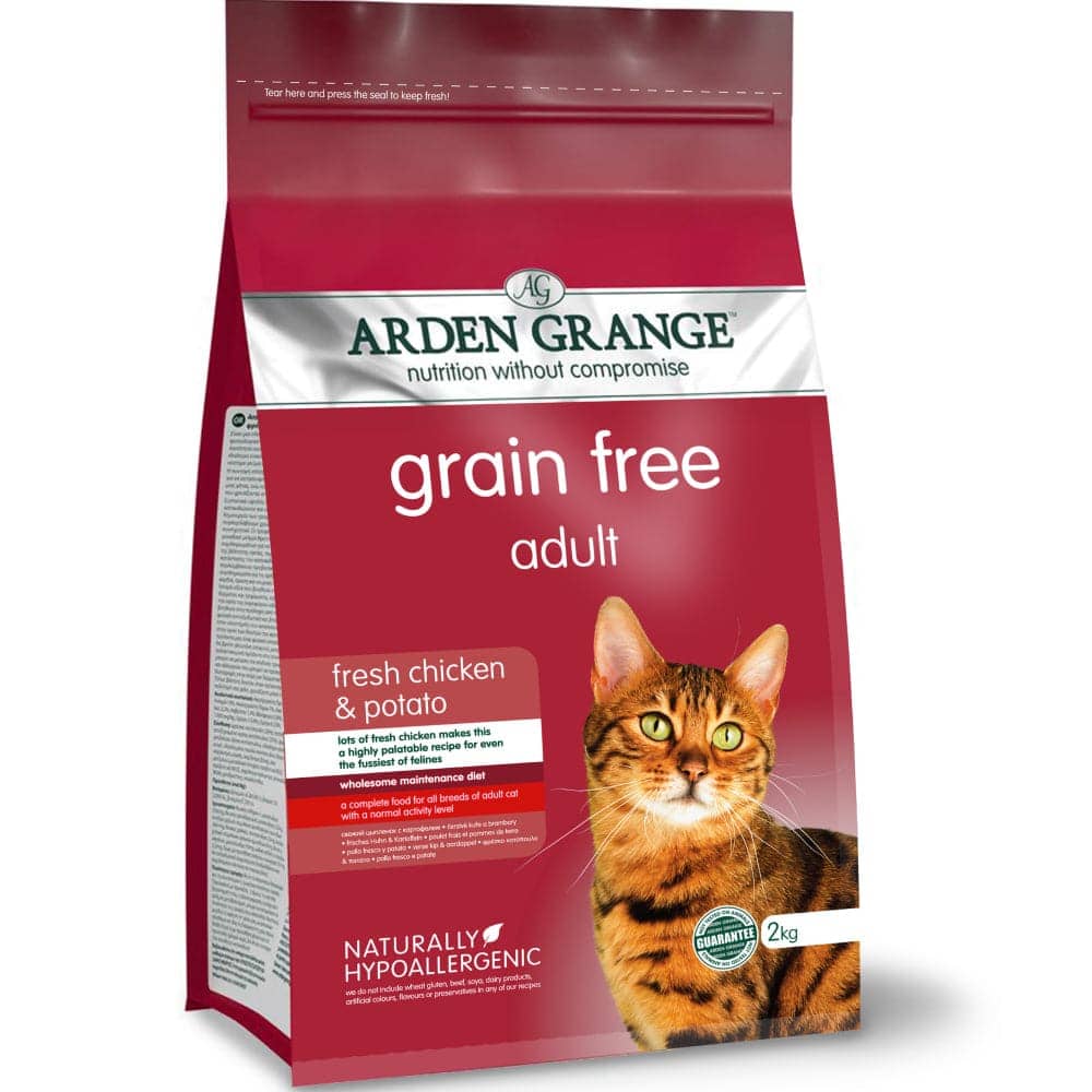 Arden Grange Grain Free Adult Cat Dry Food | Fresh Chicken & Potato image 2