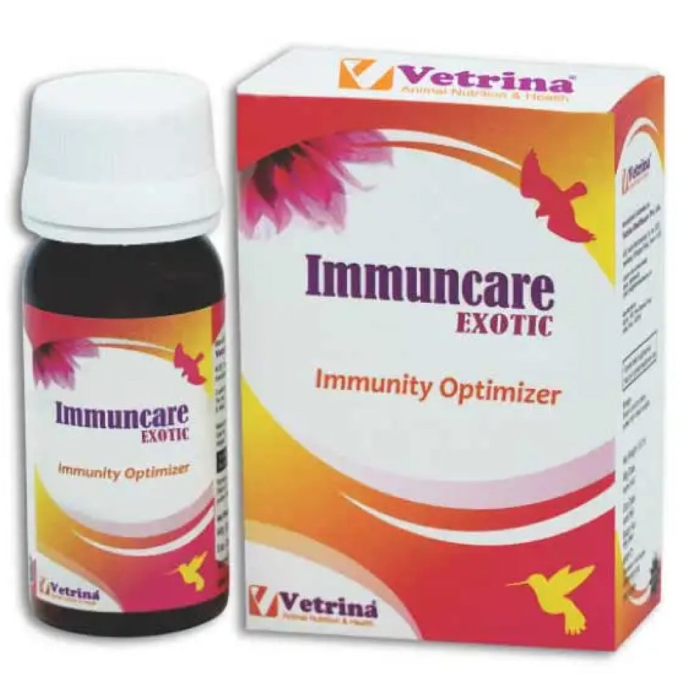 Vetrina Immucare Exotic Drop Immunity Optimizer for Birds (30ml) image 2
