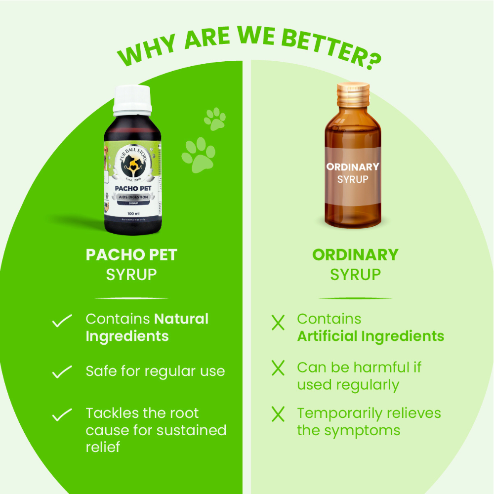 FurBall Story Pacho Relieves Stomach Issues Syrup for Dogs & Cats image 6