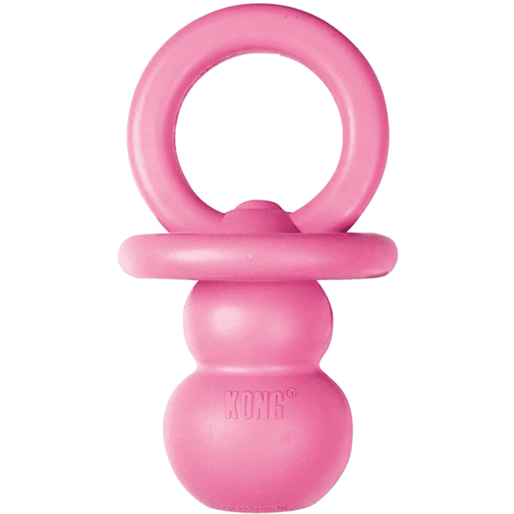 Kong Binkie Puppy Chew Toy for Dogs (Pink) image 2