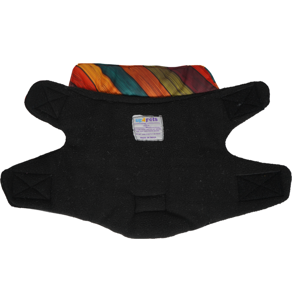 Up4pets Autumn Stripe Polyester Fleece Jackets for Dogs and Cats image 6