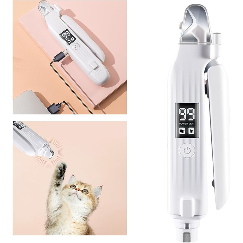 PetVogue 2 in 1 LED Nail Grinder & Nail Cutter for Dogs and Cats image 4