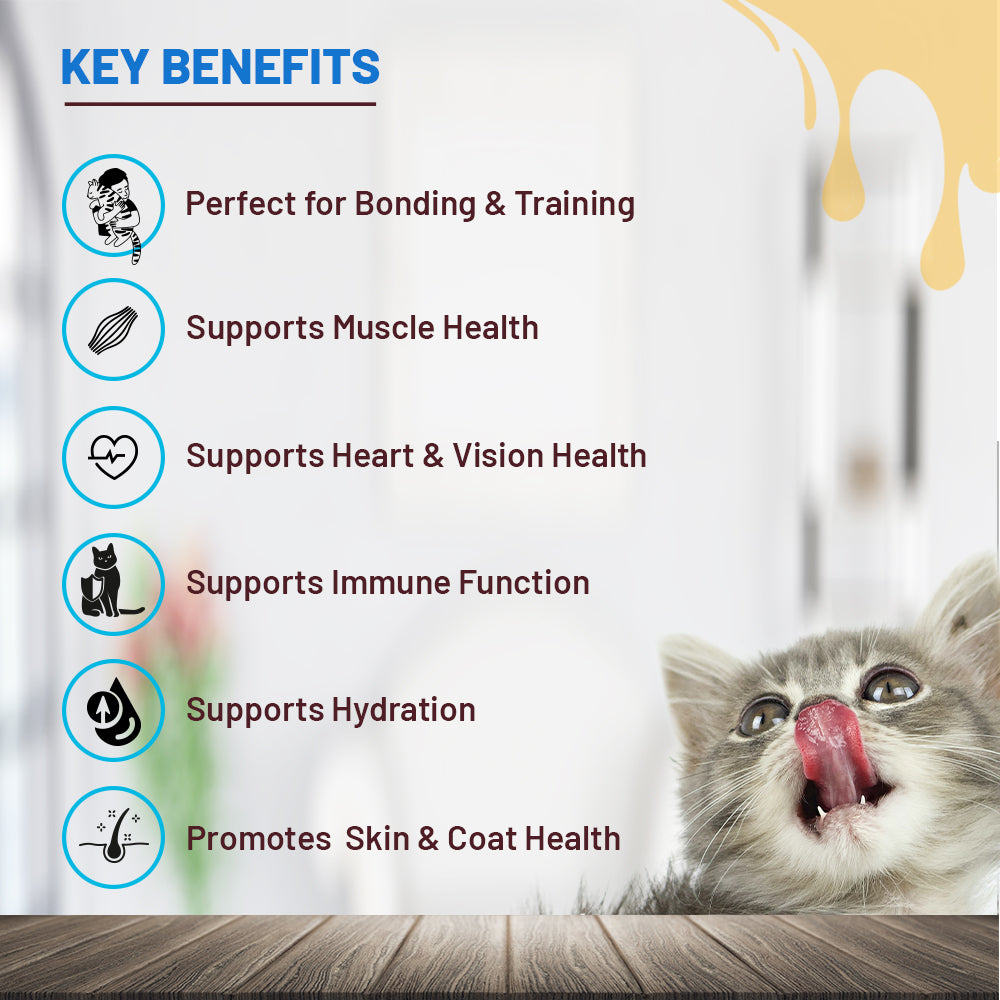 Active Lickable Real Chicken Creamy Cat Treats (Buy 1 Get 1) image 2