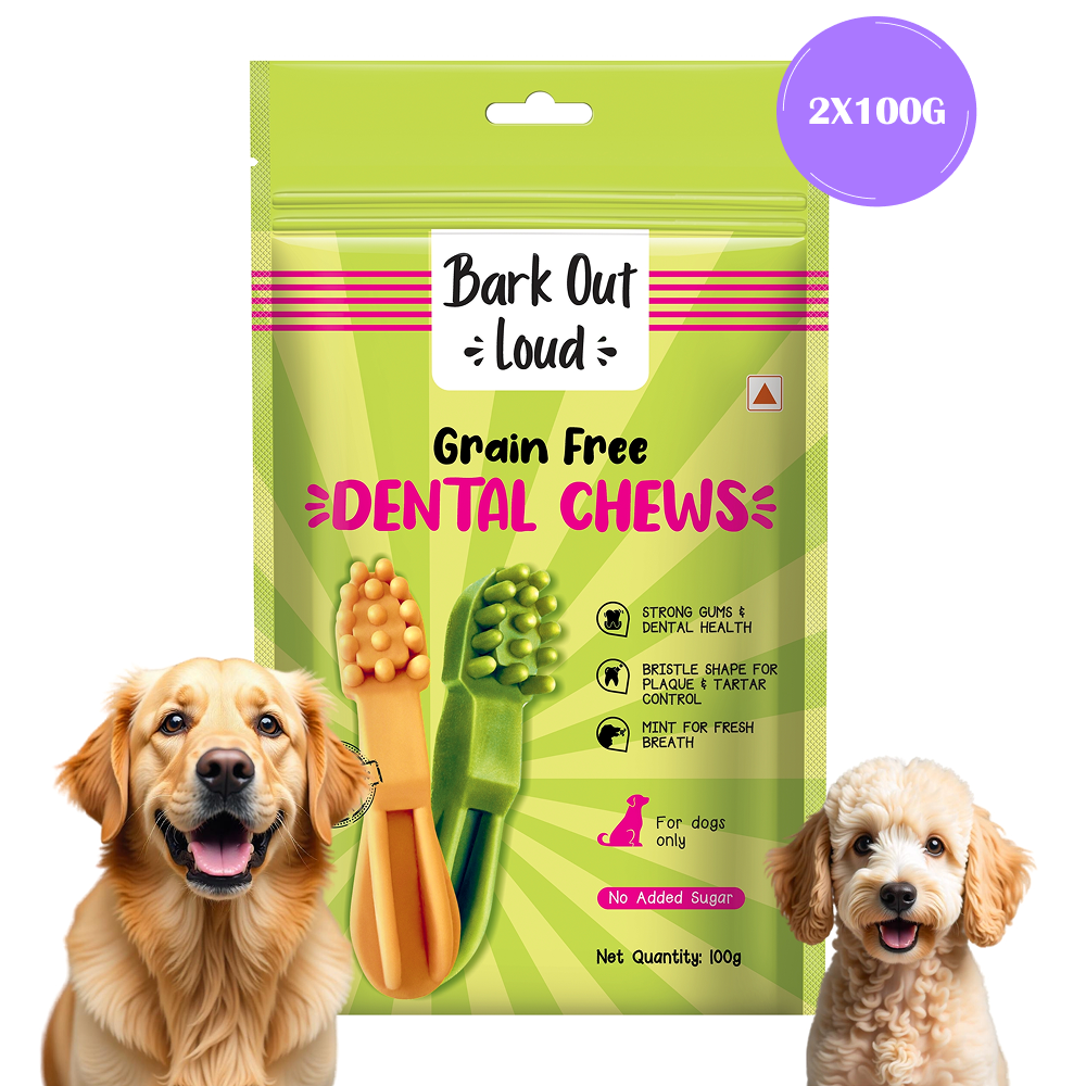 Bark Out Loud by Vivaldis Grain Free Chicken Dental Chews Dog Treats image 7