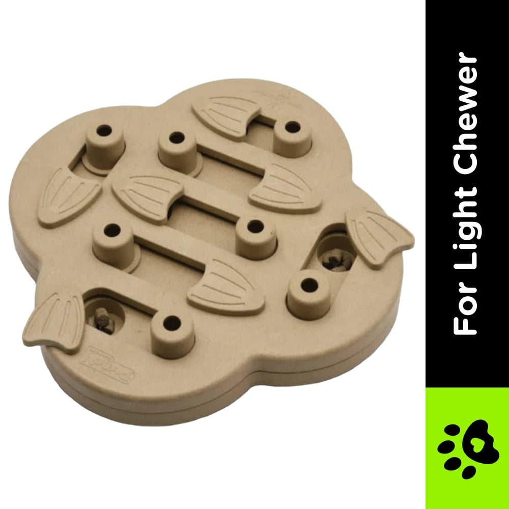 Outward Hound Nina Ottosson Hide N Slide Dog Puzzle for Dogs (Level 2 Intermediate) (Brown) | For Soft Chewers image 2