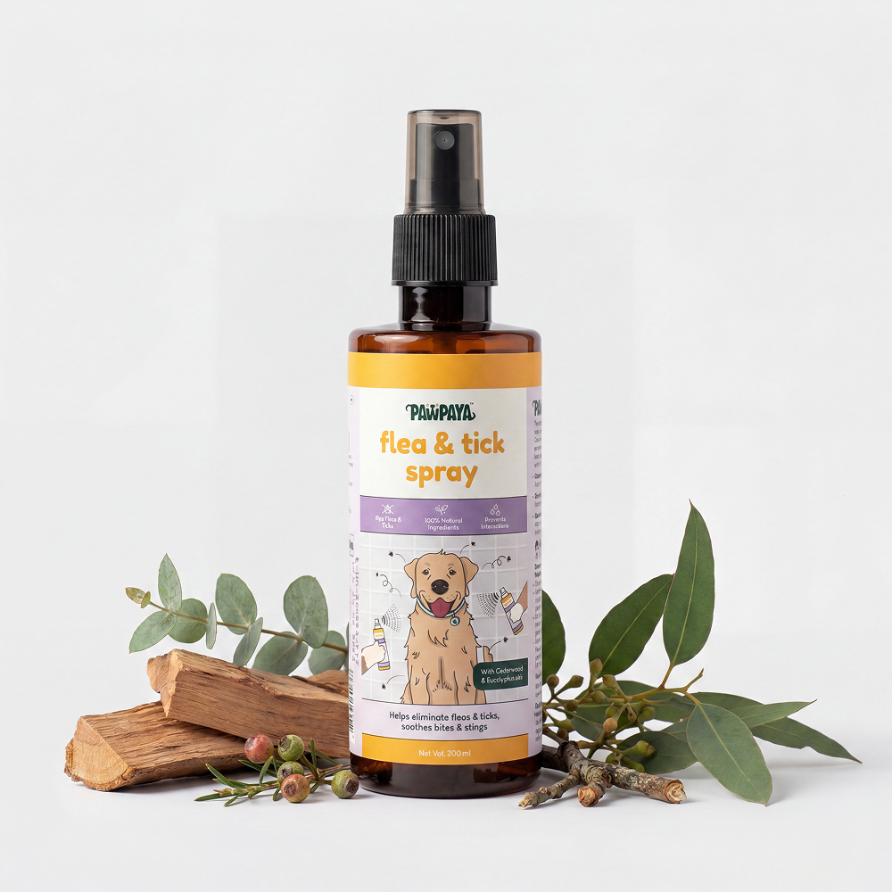 Pawpaya  Flea and Tick Spray for Dogs and Cats