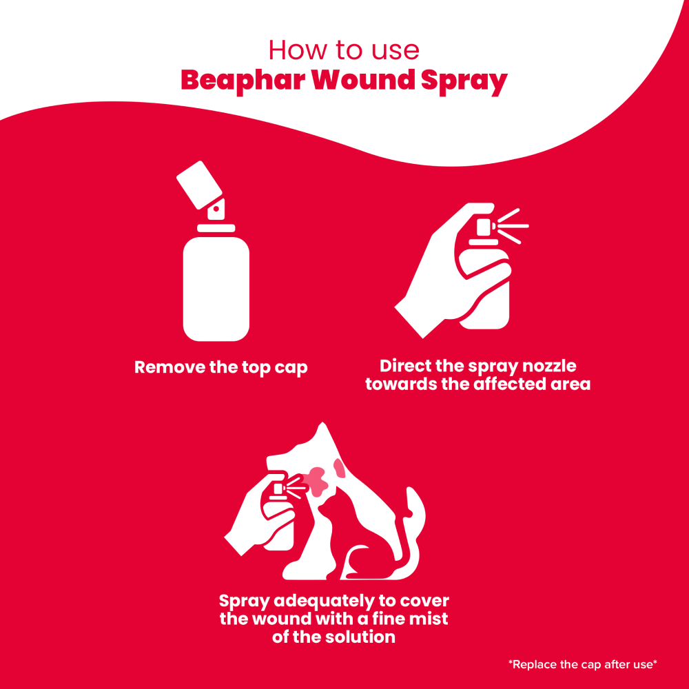 Beaphar Povidone Iodine Wound Healing Spray for Dogs and Cats image 6