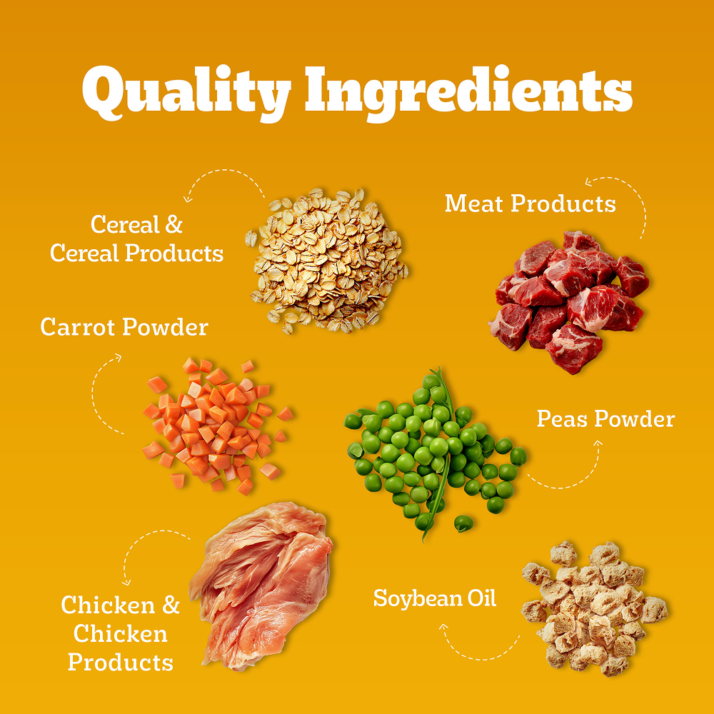 Pedigree Chicken and Vegetables Adult Dog Dry Food image 6