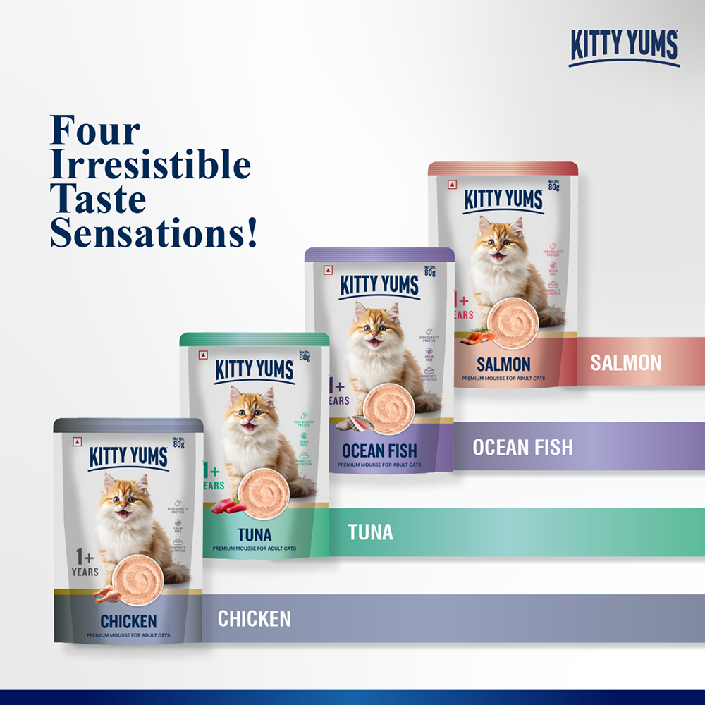 Kitty Yum Tuna Mousse Adult Cat Wet Food image 9