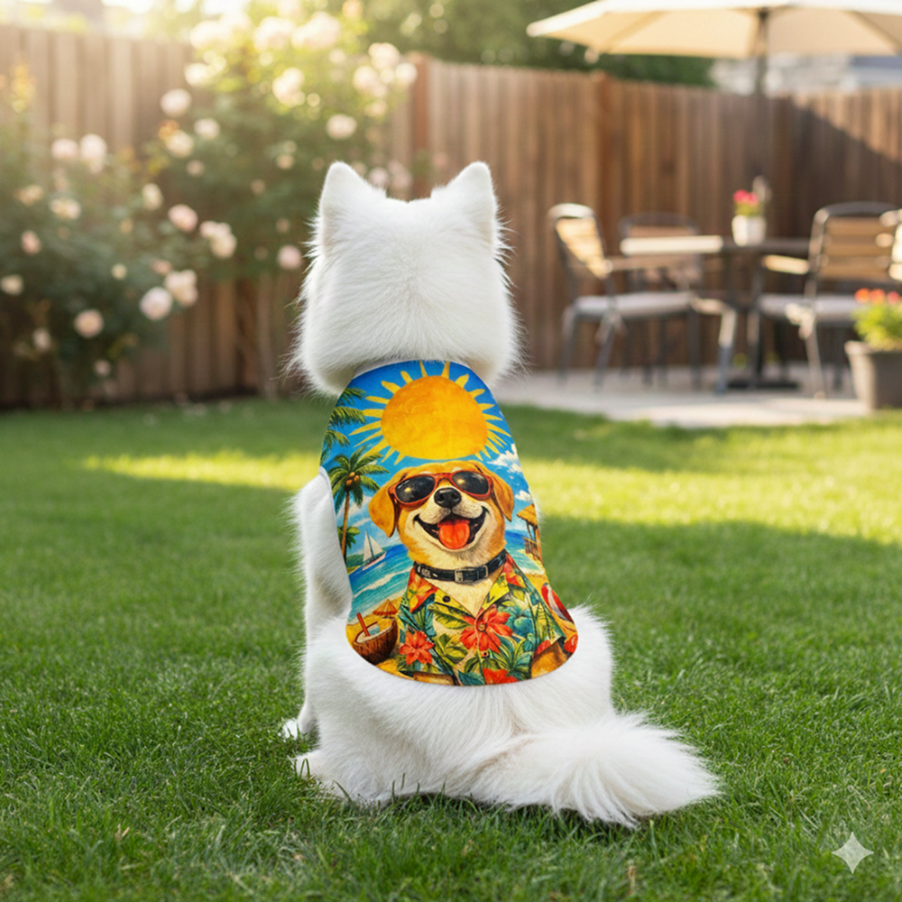 Pets Way Vacation Tshirt for Dogs